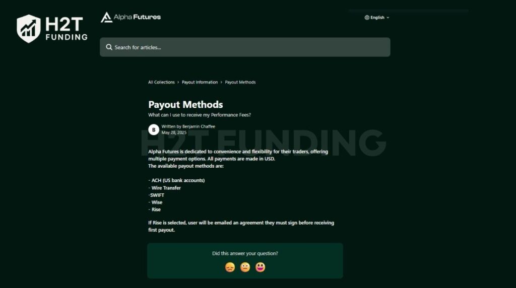 5 available withdrawal methods you can choose