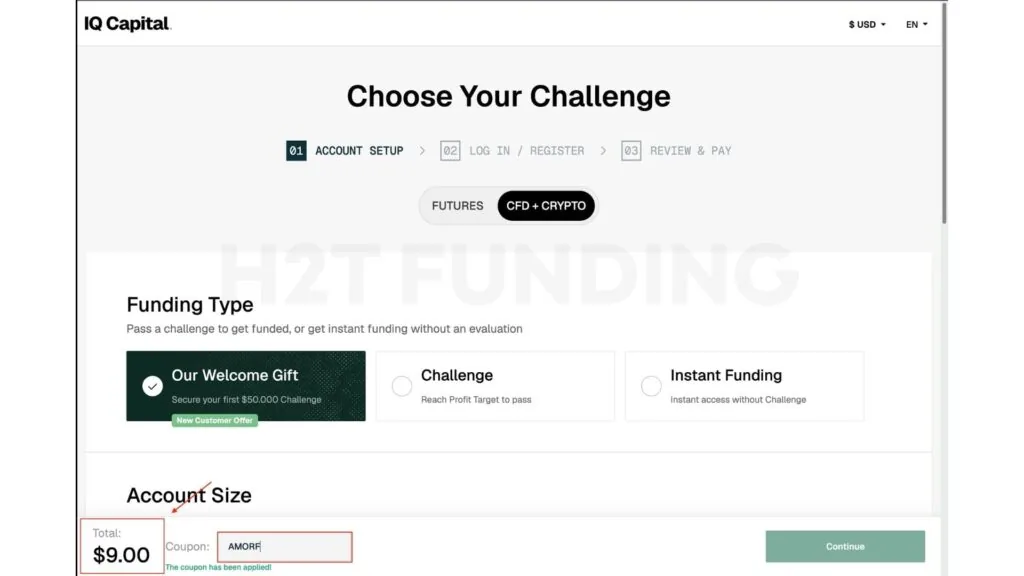 9 welcome gift iq capital program