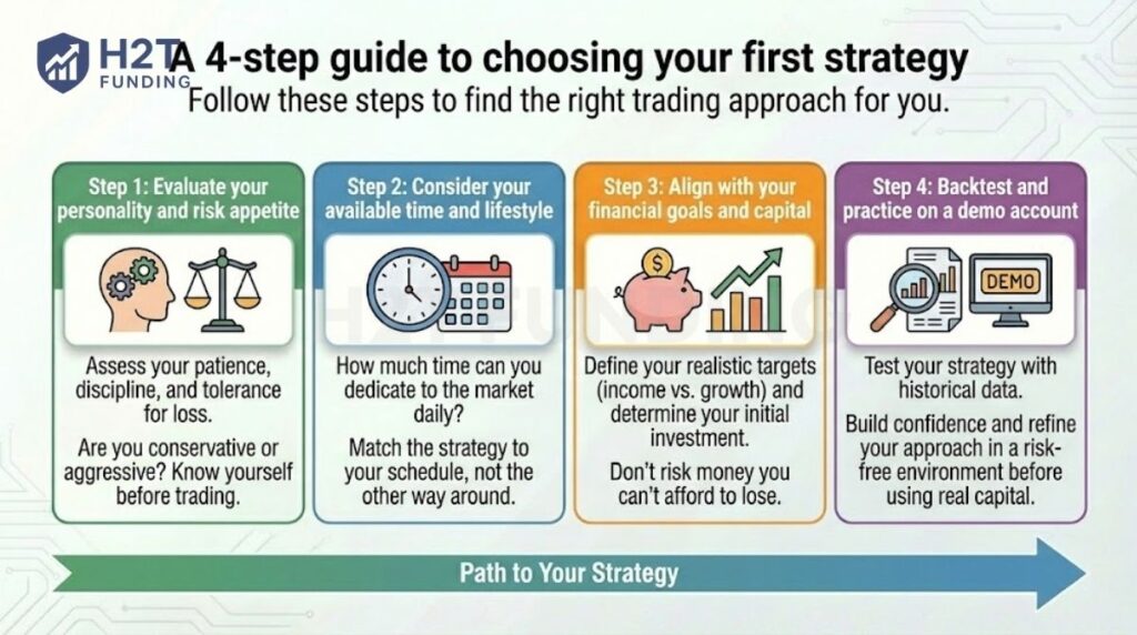 A 4-step guide to choosing your first strategy
