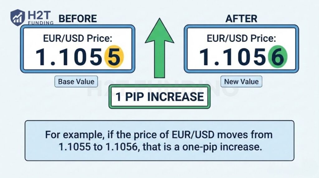 A pip is the standard unit for measuring the change in value between two currencies