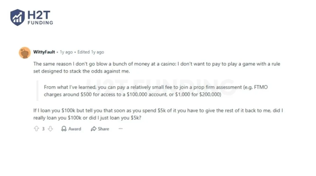 A trader’s perspective on why the drawdown limit matters more than the advertised prop firm account size