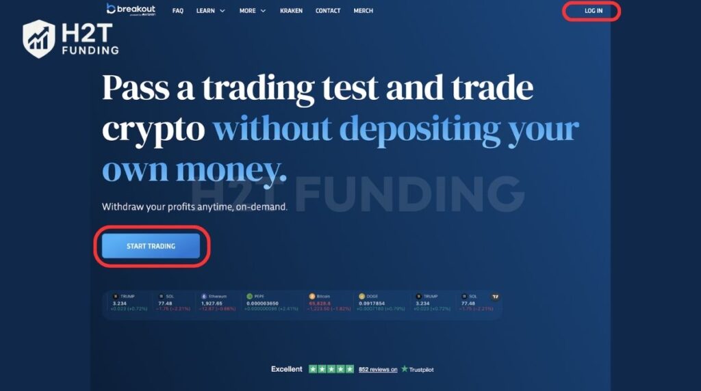 Access the registration portal