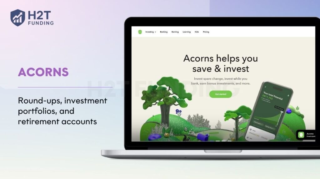 Acorns – Best for saving and investing spare change