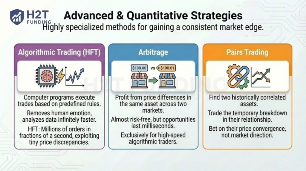 Advanced & quantitative strategies
