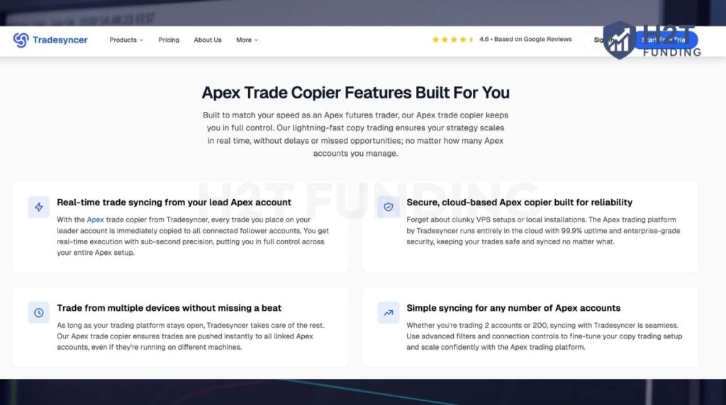Apex Trade Copier delivers better value for traders running a few funded accounts on a single machine