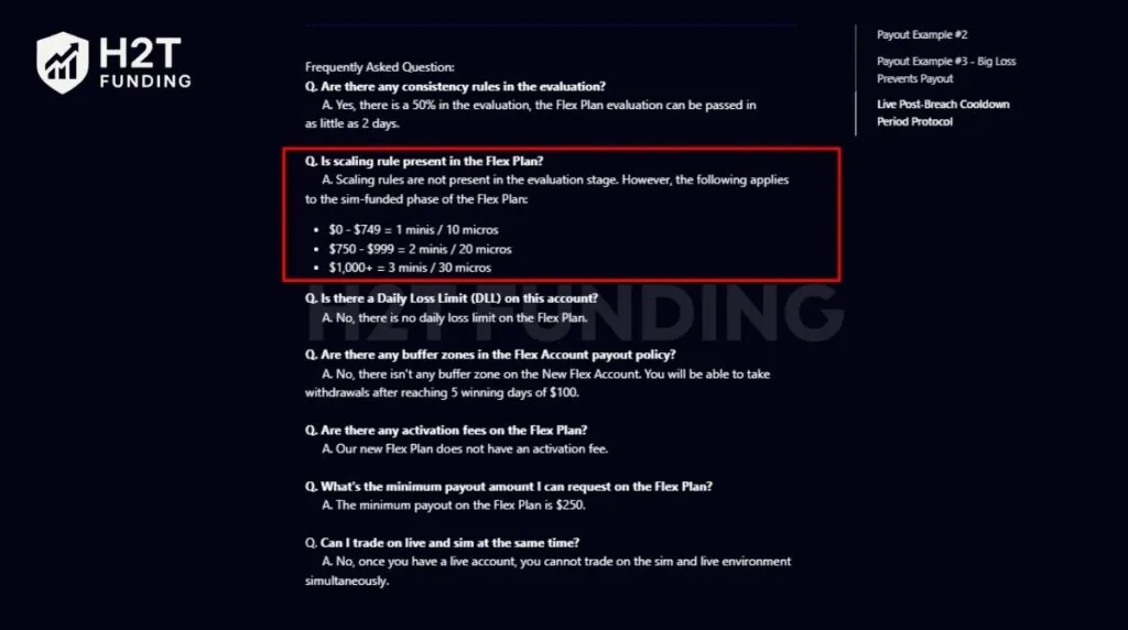 Archived Flex scaling tiers before the plan was discontinued