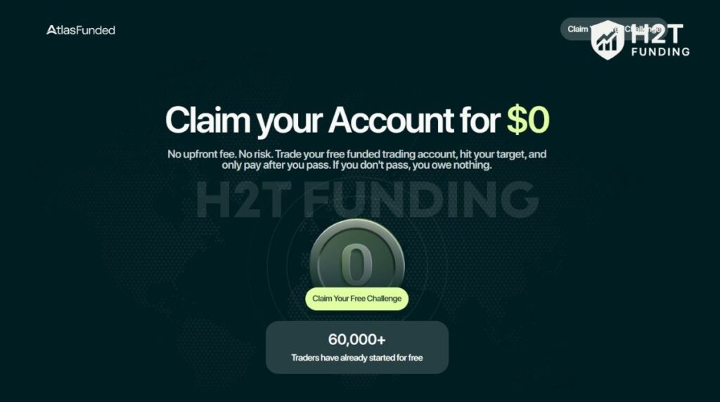 Atlas Funded - Best for $0-$10 Access Challenge and Pay-After-Pass structure