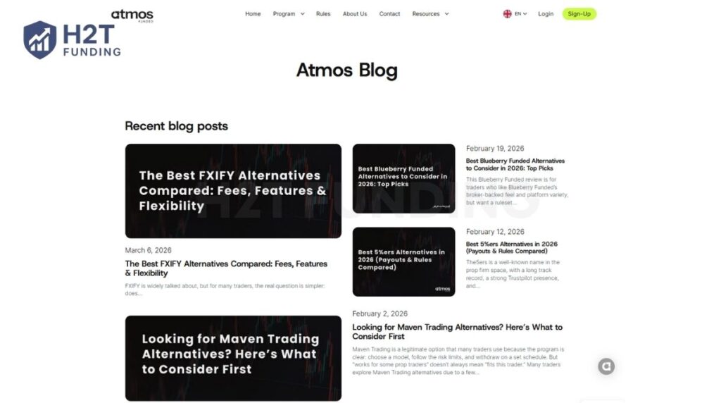 Atmos Funded blog content