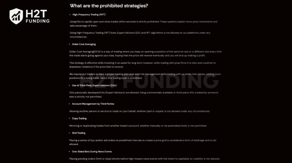 Audacity Capital prohibited trading practices