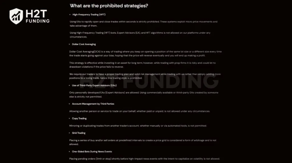 Audacity Capital prohibited trading practices