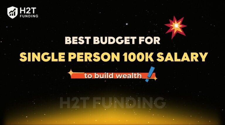 Best budget for single person 100k salary to build wealth