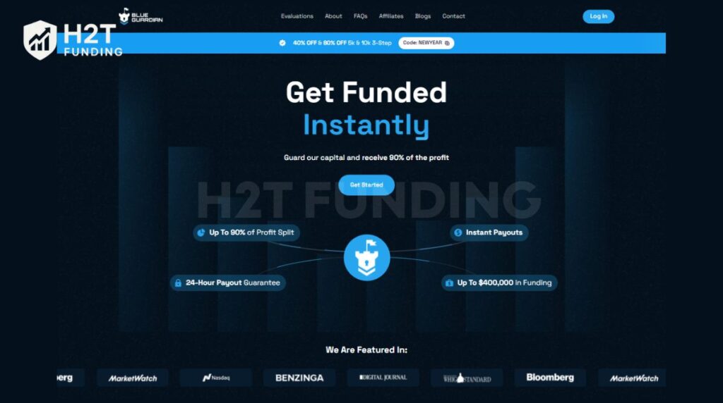 Blue Guardian is a prop firm led by CEO Sean Bainton