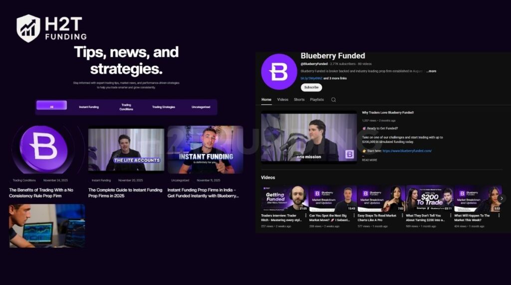 Blueberry Funded education resources