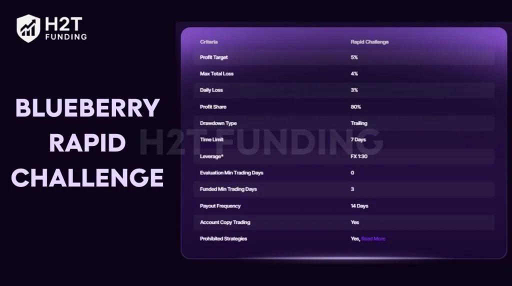 Blueberry Rapid challenge