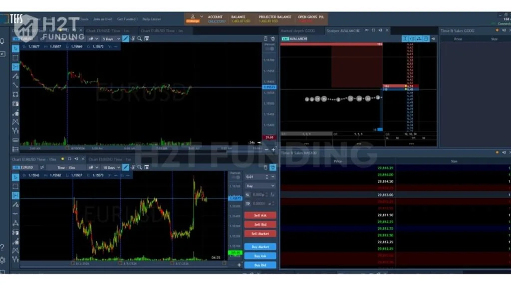 Checking TEFS Trader operations on PC during the market opening session on August 10, 2026 (2)