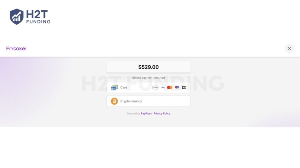 Choose a payment method