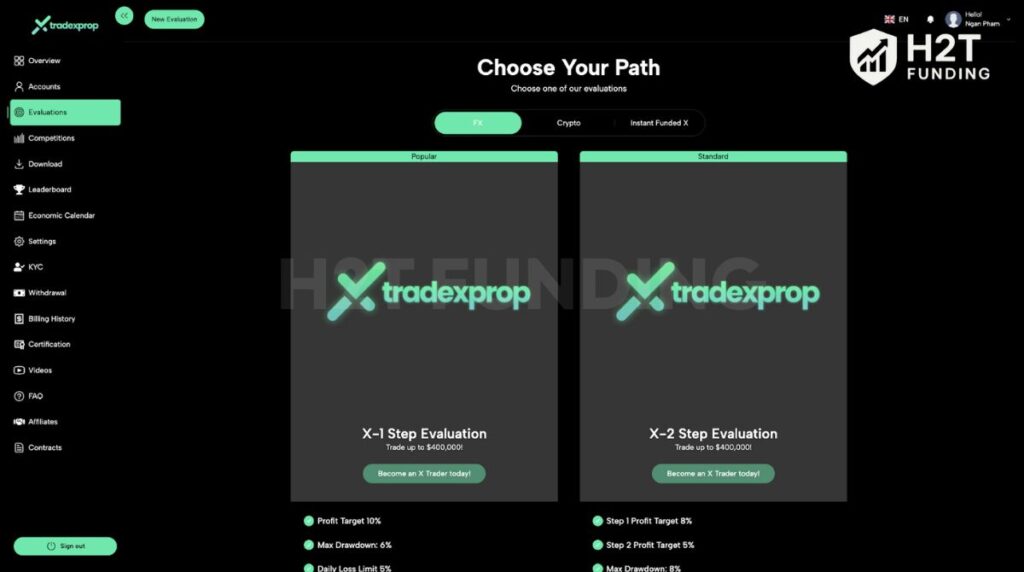 Choose your evaluation path