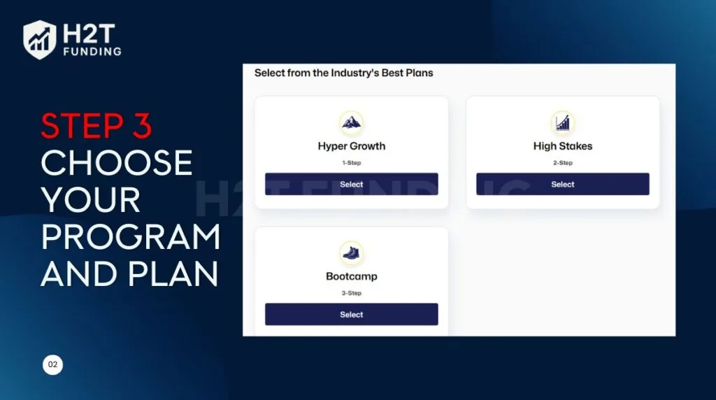 Choose your program and plan