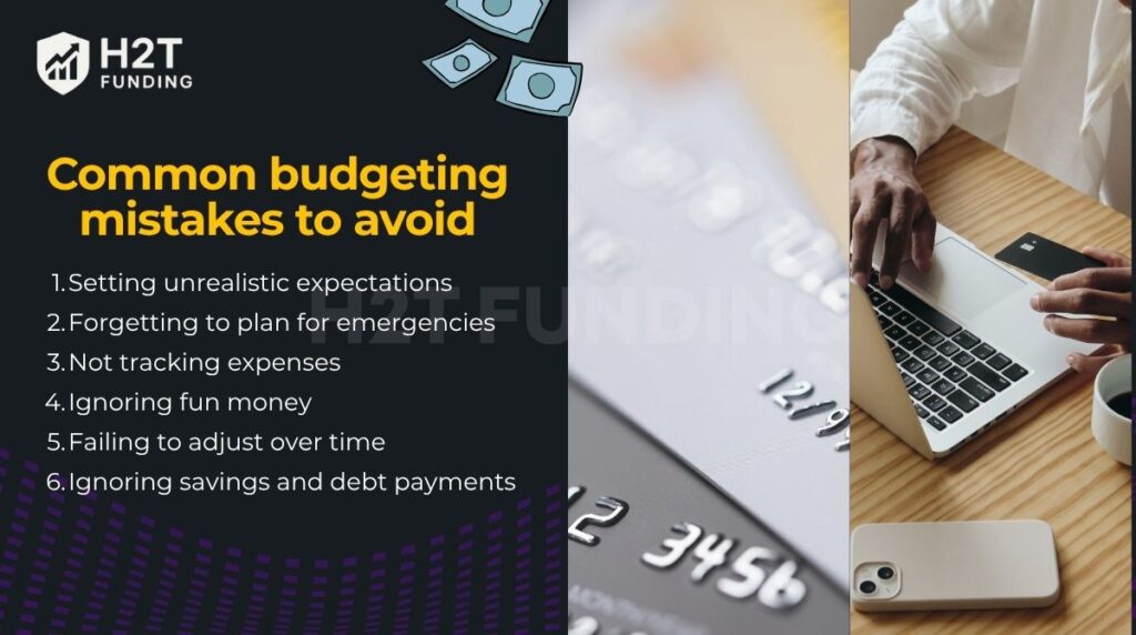 Common budgeting mistakes to avoid