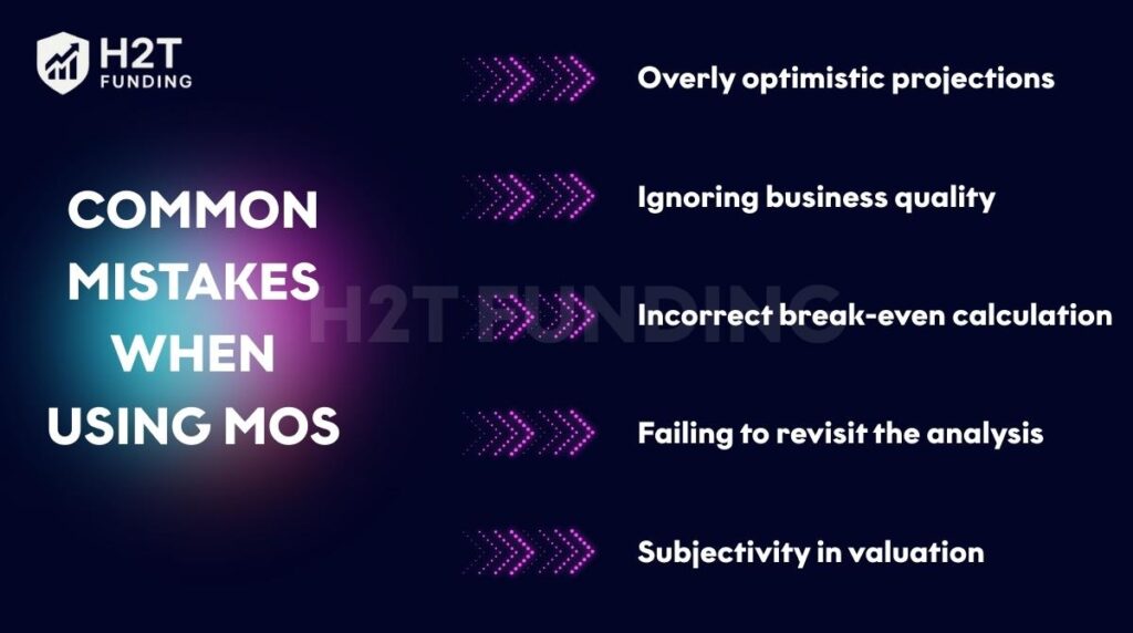 Common mistakes when using MOS