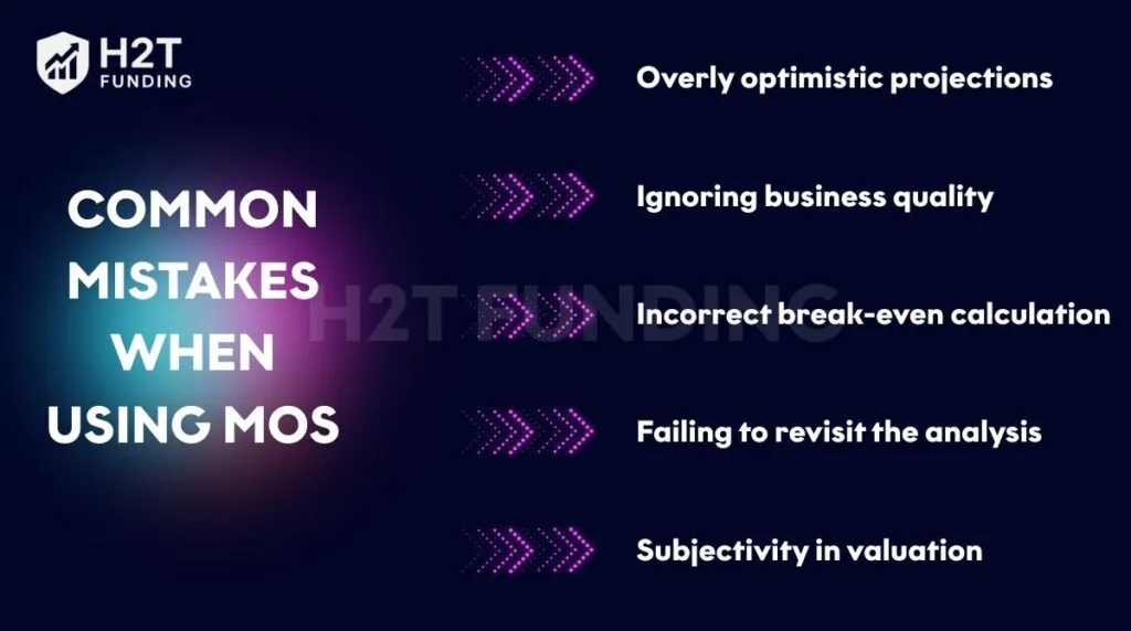 Common mistakes when using MOS