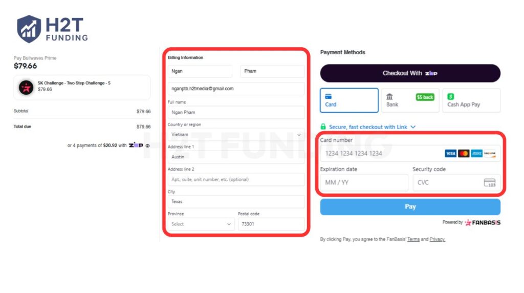 Complete the secure checkoutComplete the secure checkout