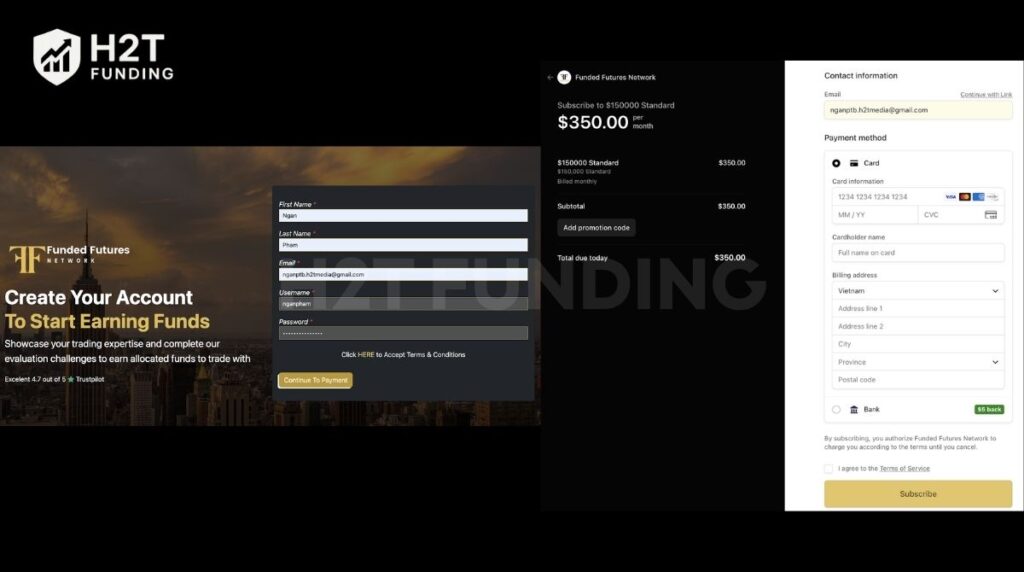 Complete your payment