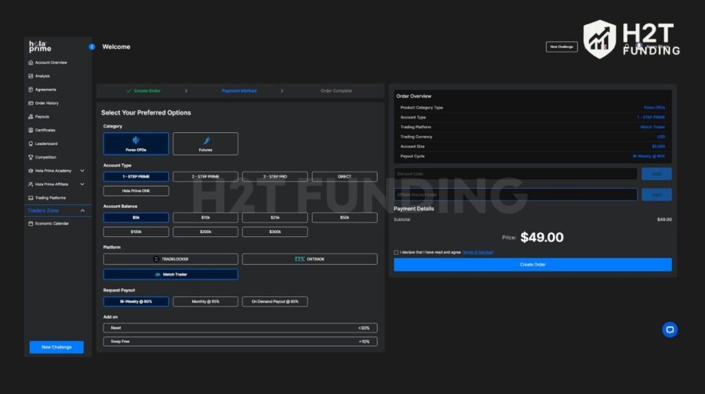 Configure account preferences