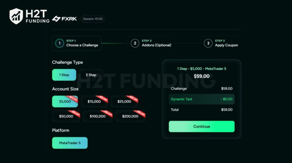 Configure your challenge