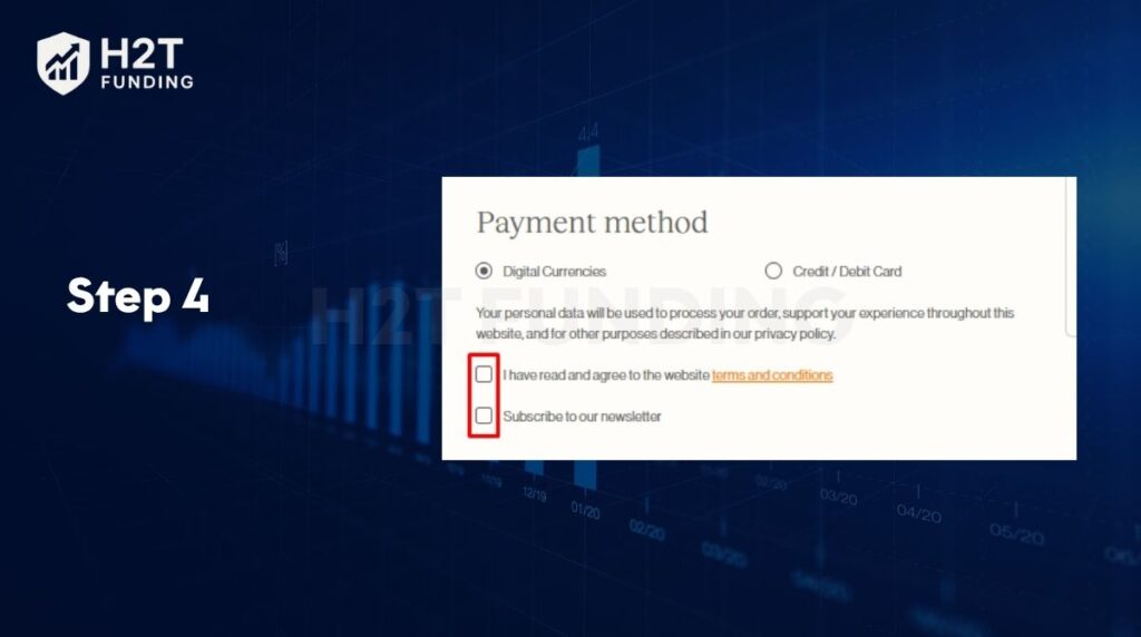 Confirm order and complete purchase