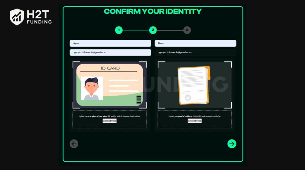 Confirm your identity (KYC)