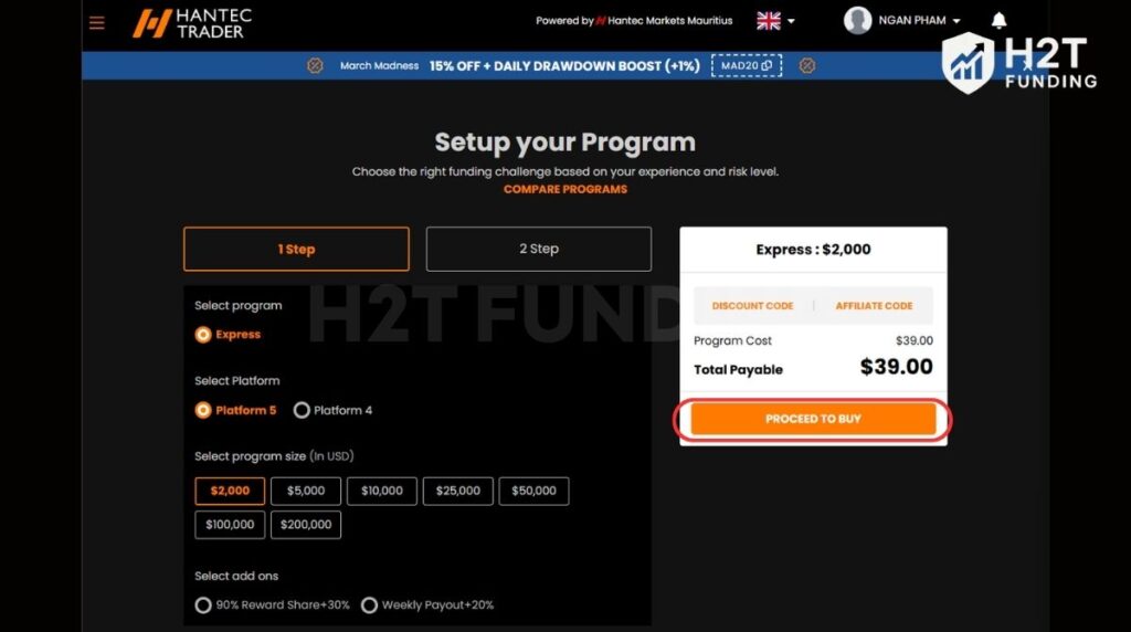 Customize your program