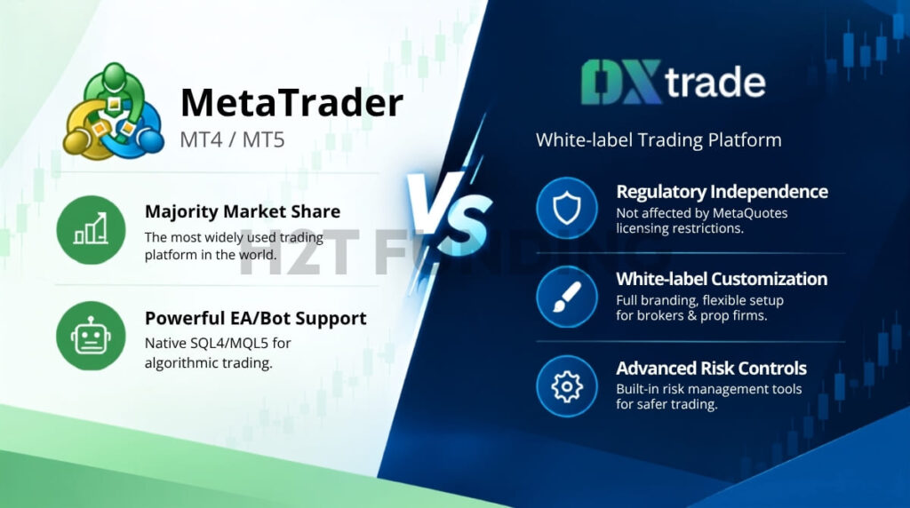 DXtrade vs MetaTrader Comparison