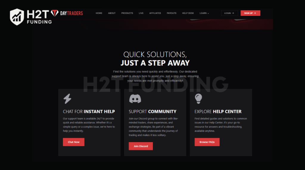 DayTraders offers three primary ways to find solutions quickly and effortlessly