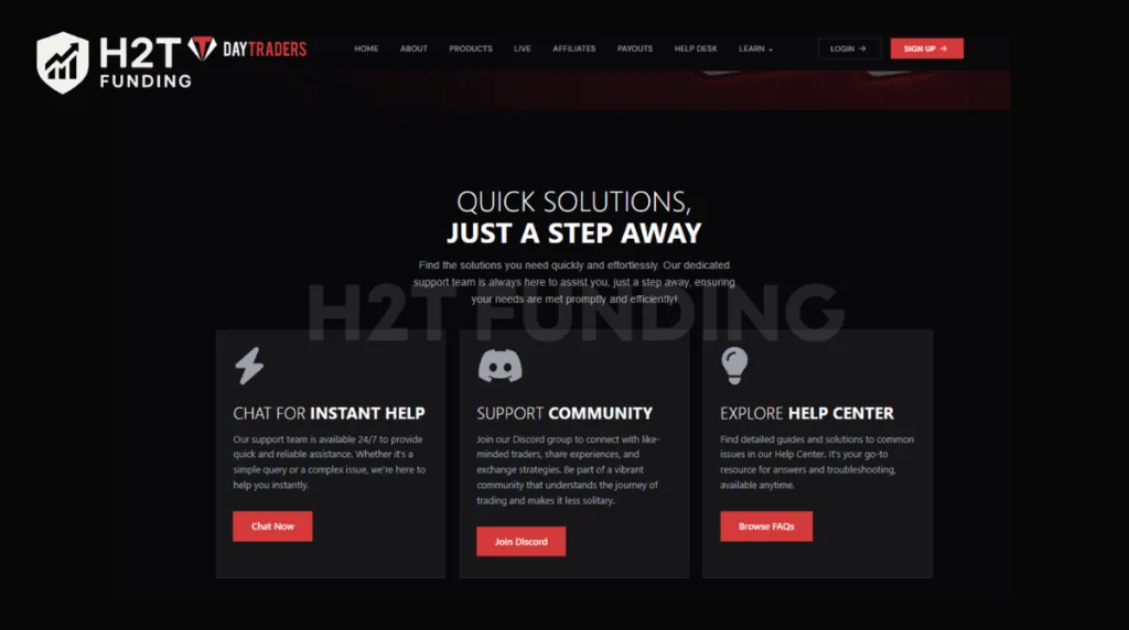 DayTraders offers three primary ways to find solutions quickly and effortlessly