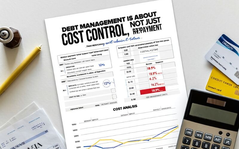 Debt management is about cost control, not just repayment speed