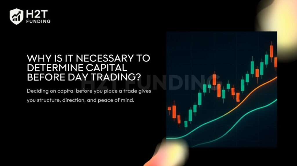 Determine your capital first to stay focused and confident when trading