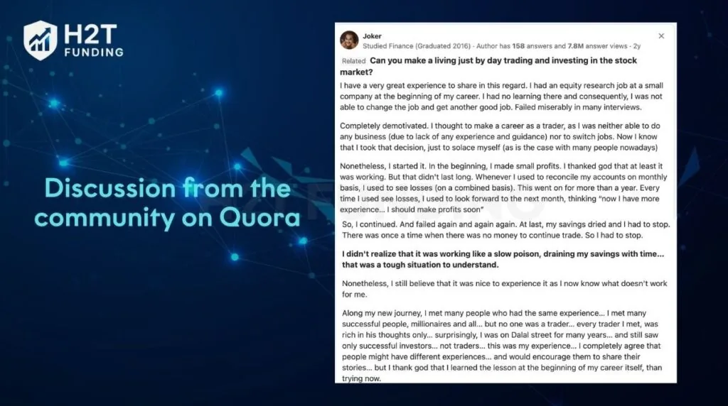 Discussion from the community on Quora