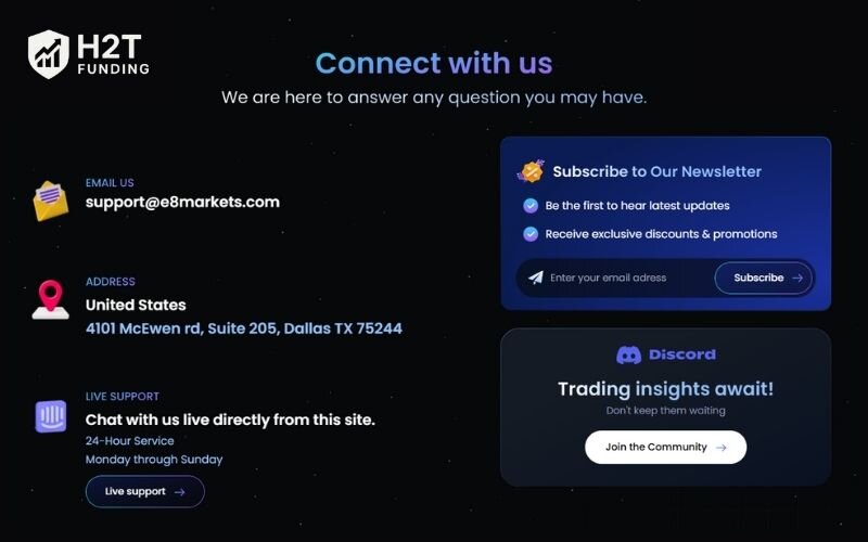 E8 Funding furnishes a robust support system and educational resources to help you succeed