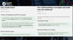 E8 Pro of E8 Markets is the strong choice for swing traders