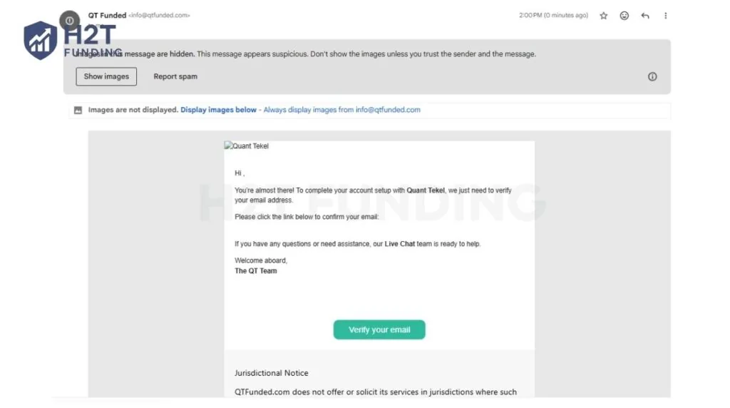 Email verification