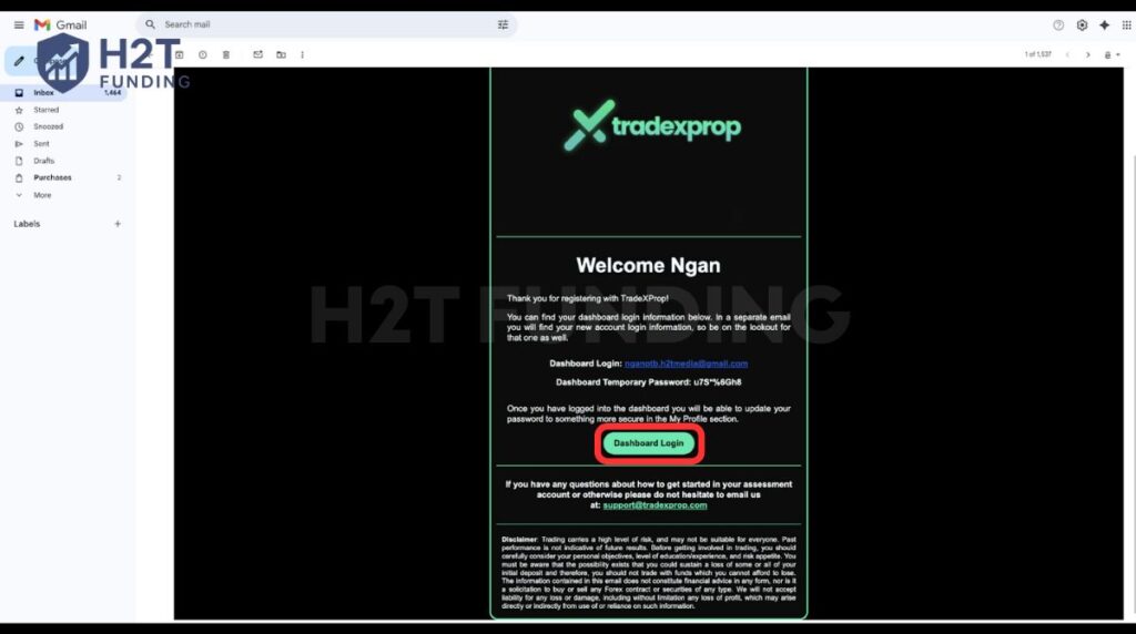 Email verification & dashboard access