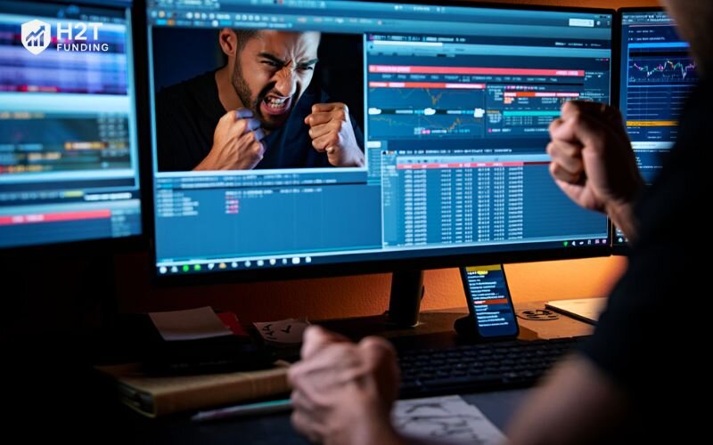 Emotional trading leads to overtrading, rule-breaking, and lost consistency