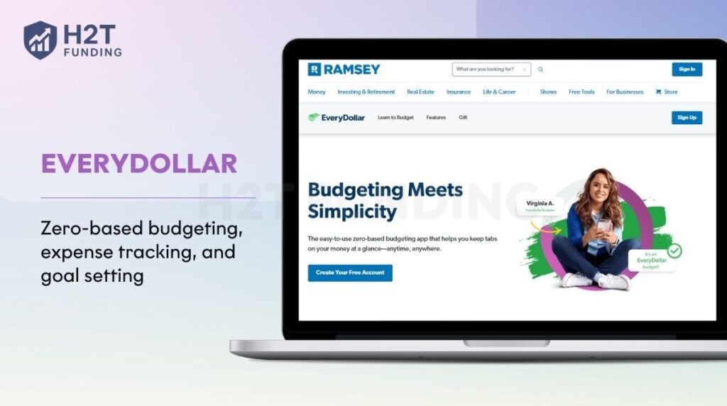 EveryDollar – Best for zero-based budgeting