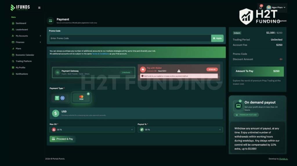 Finalizing the payment gateway