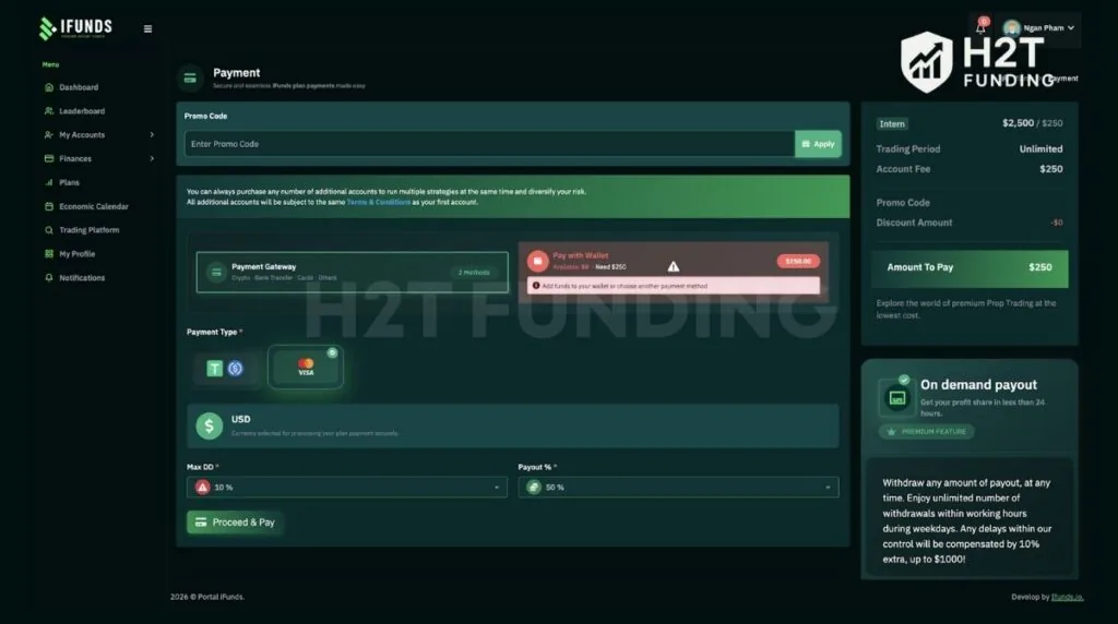Finalizing the payment gateway
