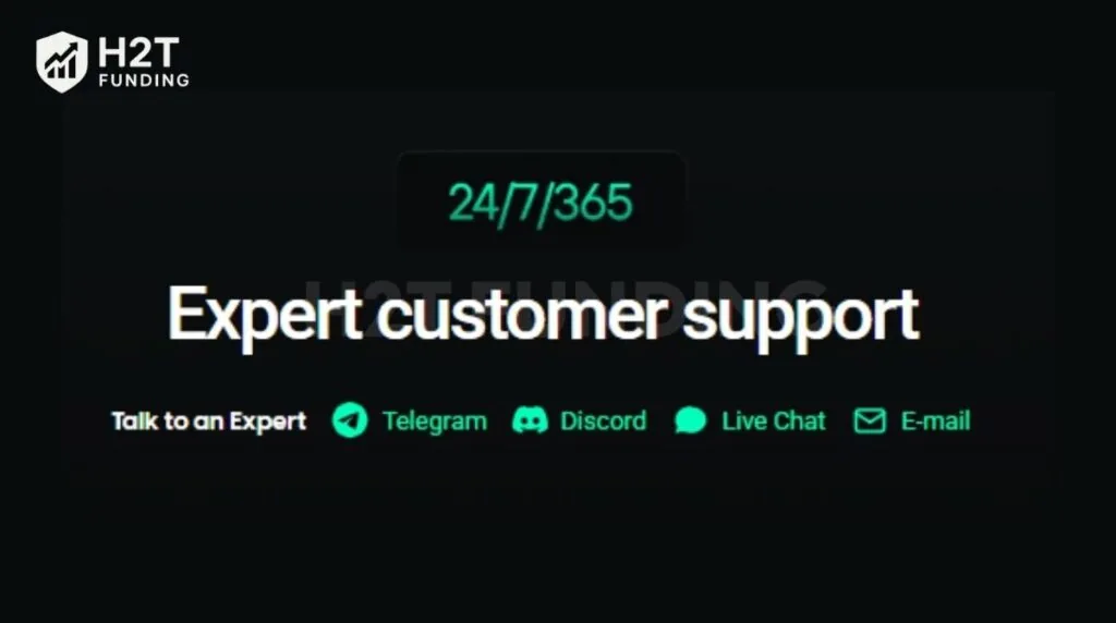 Finotive Funding emphasizes accessible and expert support for its traders