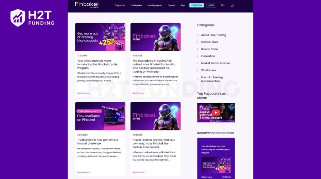 Fintokei education blog content