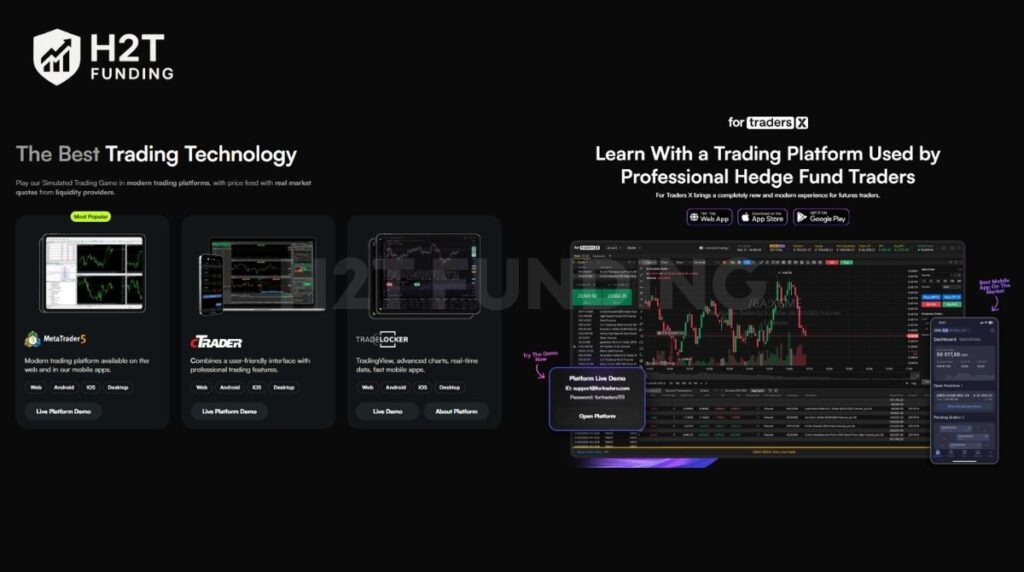 For Traders trading platform