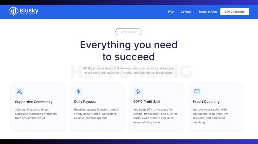 Founded in 2022 by veteran trader Mike Tolbert, BluSky Trading Company is headquartered in Florida